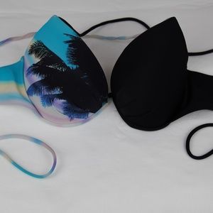 VICTORIA SECRET Palm Bikini Top 34C